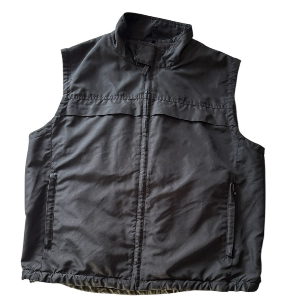 J. crew mens 5 pocket windbreaker vest thinly insulated jacket | XL